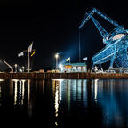 Hafenromantik in der Nacht