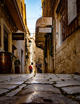In den Gassen von Trogir