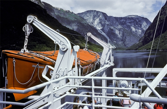 Fjordfahrt in Norwegen
