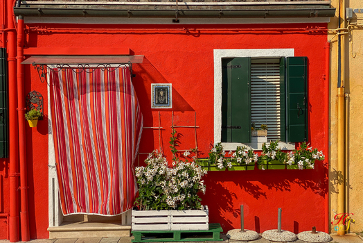Nettes Häuschen in Burano