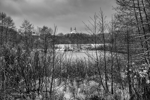 Schnee in Mariatrost