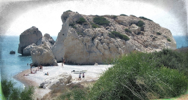 Aphrodite-Felsen (2) / Paphos - Kouklia / Zypern