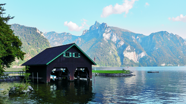 Bootshaus am Traunsee