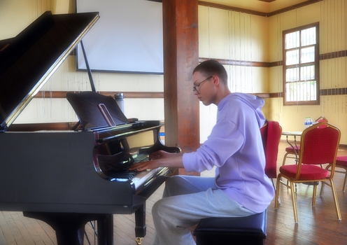Mozart von einem Klaviervirtuosen nur für uns zwei - Edessa / Zentralmakedonien / Griechenland