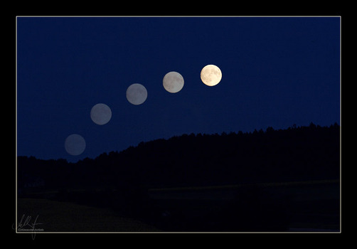 Ich habe mit dem Mond gespielt...