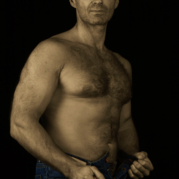men in blue jeans