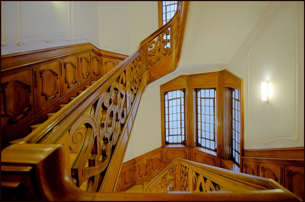 Holztreppe