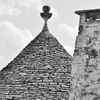 Trullo-Dach in Alberobello / Apulien / Italien (5)