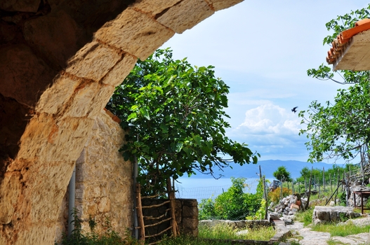 "Garten" in Lubenice...