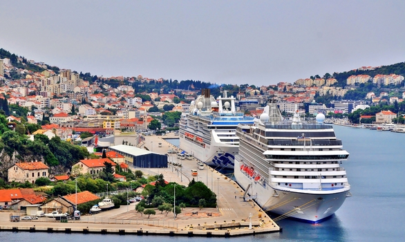 Hafen Gruž - Dubrovnik / Kroatien (1)