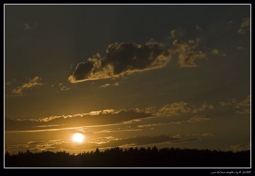 ...wenn die Sonne untergeht...