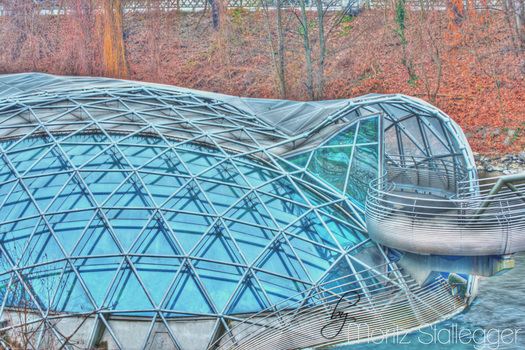 HDR der Murinsel Graz