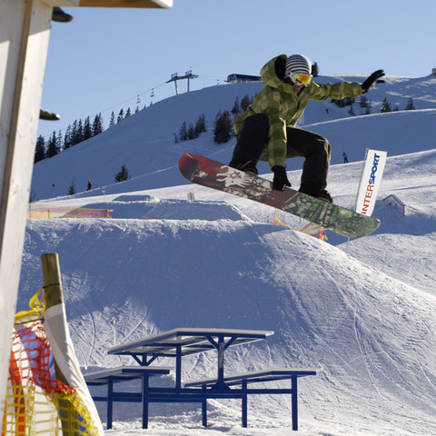 180 over a picknik table