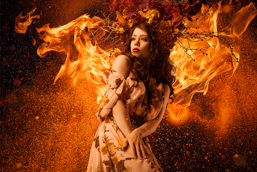 Ophelia On Fire