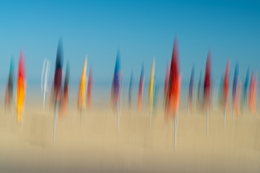 dancing umbrellas