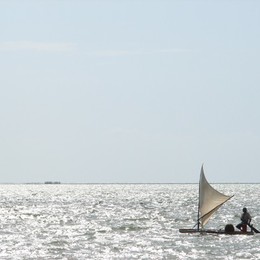 Ruderboot Brasilien