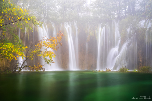 Plitvice im Nebel
