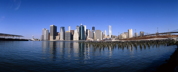 Skyline von Downtown NY