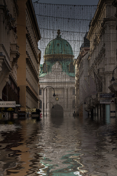 der Kohlmarkt im November 2033