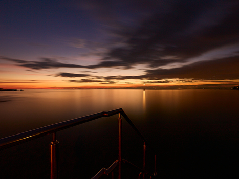 Handrail to Sunset