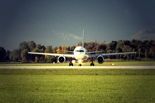 Boing 757-200 in Salzburg