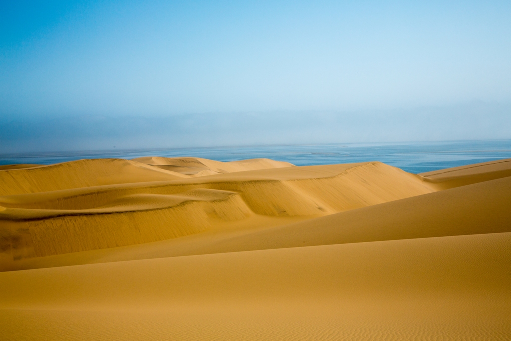 Namib mit Aussicht auf das Meer
