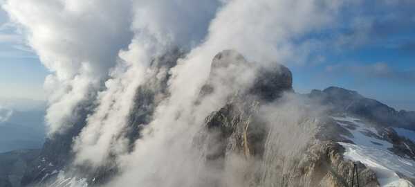 Der Dachstein brennt!