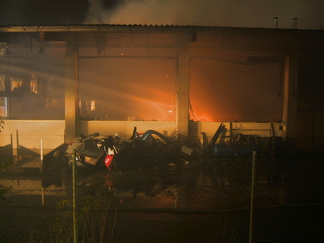 So spritzt die Feuerwehr