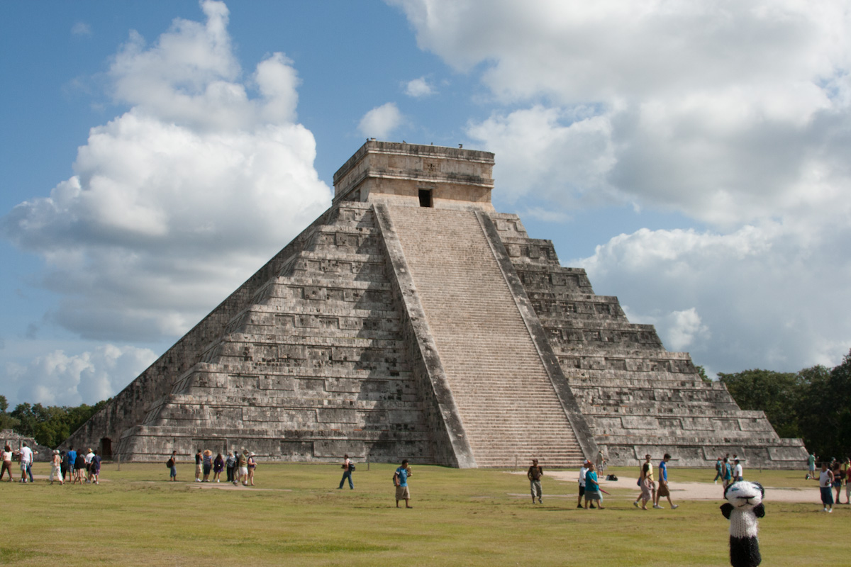 Bruno in Chichen Itza
