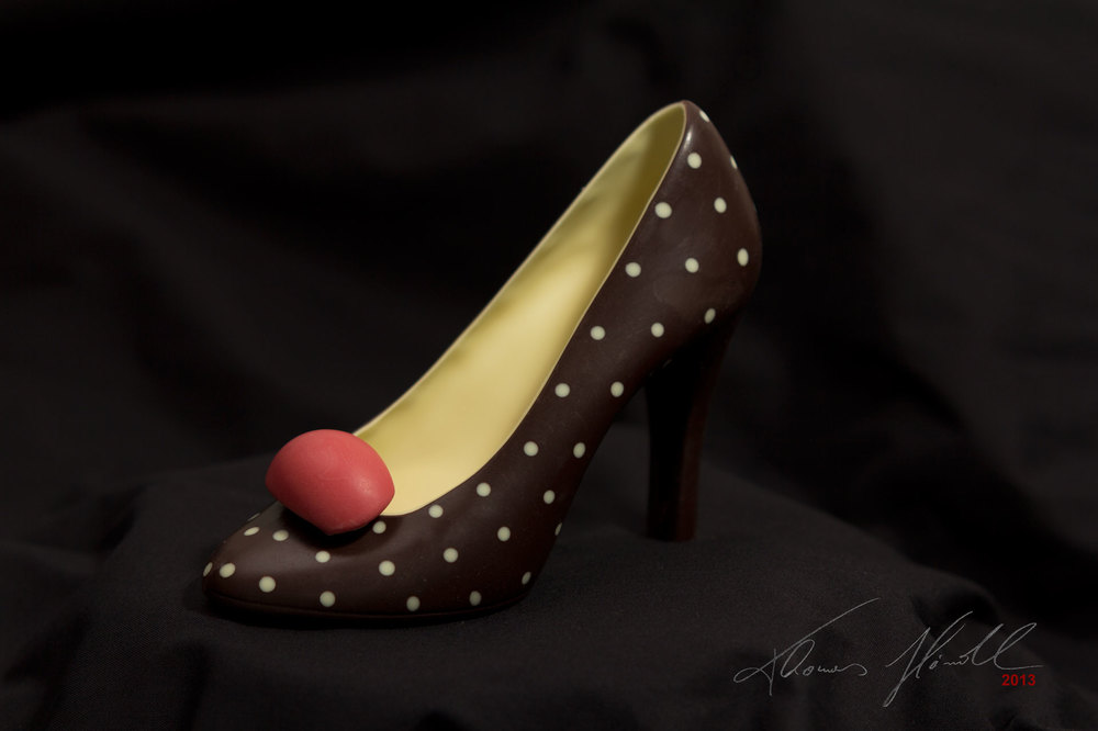 Schokoschuh dunkel