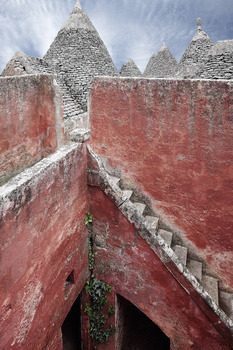 Himmelsleiter , alte Masseria in Manfredonia