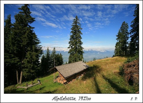 Alpilahütte, 1421m