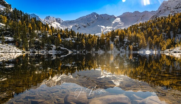 stiller Bergsee