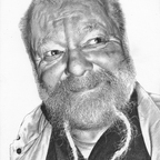 Kohlezeichnung von Jakob (nach eigenem Foto)