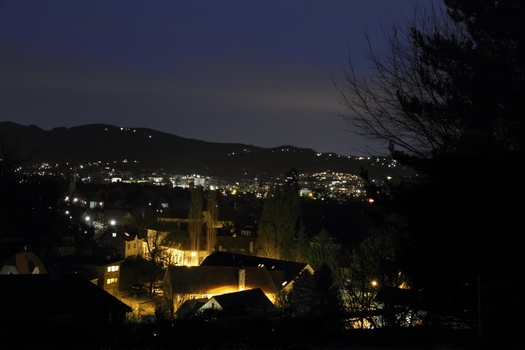 Nachtblick auf Graz
