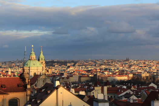 Himmel über Prag