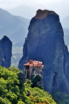 Kloster Rousanou (Meteora) / Thessalien / Griechenland (1)