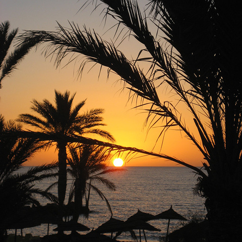 Sonnenaufgang auf Djerba