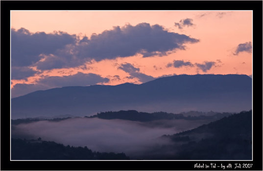 Nebel im Tal
