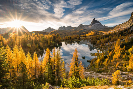 Herbstfarben in Südtirol