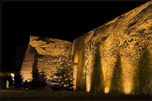 Weihnachtstimmung vor dem Verlies