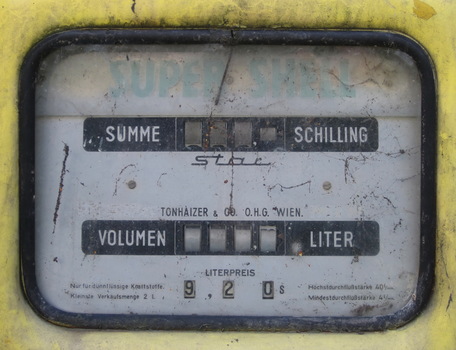 Tanken früher