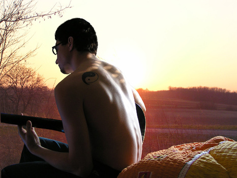 sit in the sun