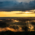 Sonnenuntergang über Brandenburg