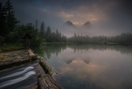 Schiederweiher frühmorgens