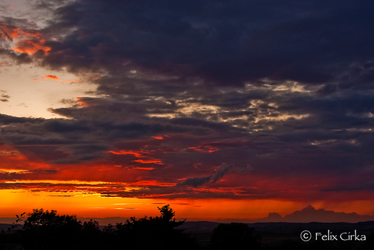 Sonnenuntergang am Michelberg