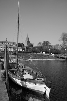 Alter Kutter im Hafen von Rerik, Ostsee