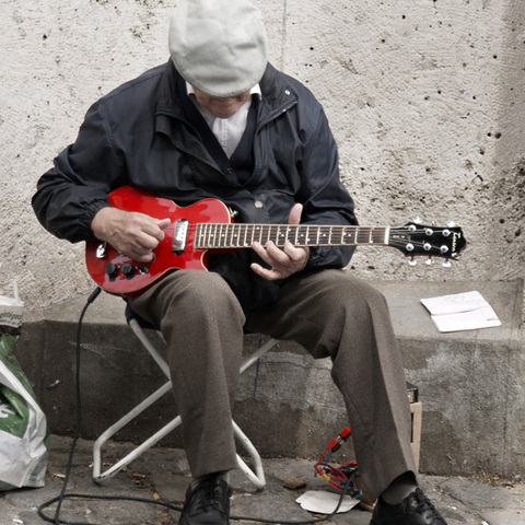He's got the blues