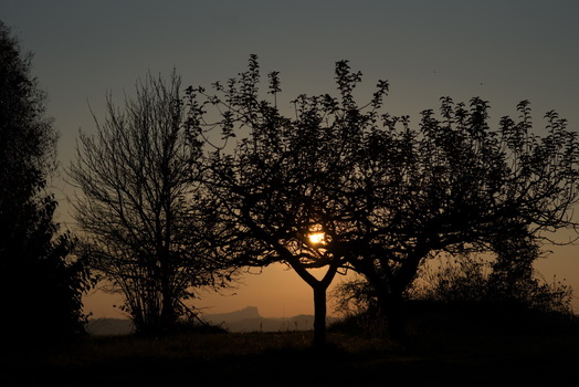 Riegersburg im Abendlicht