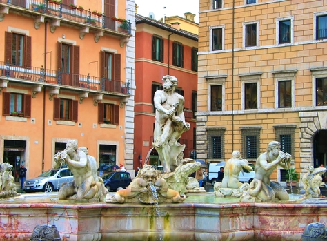 Fontana del Moro / Rom